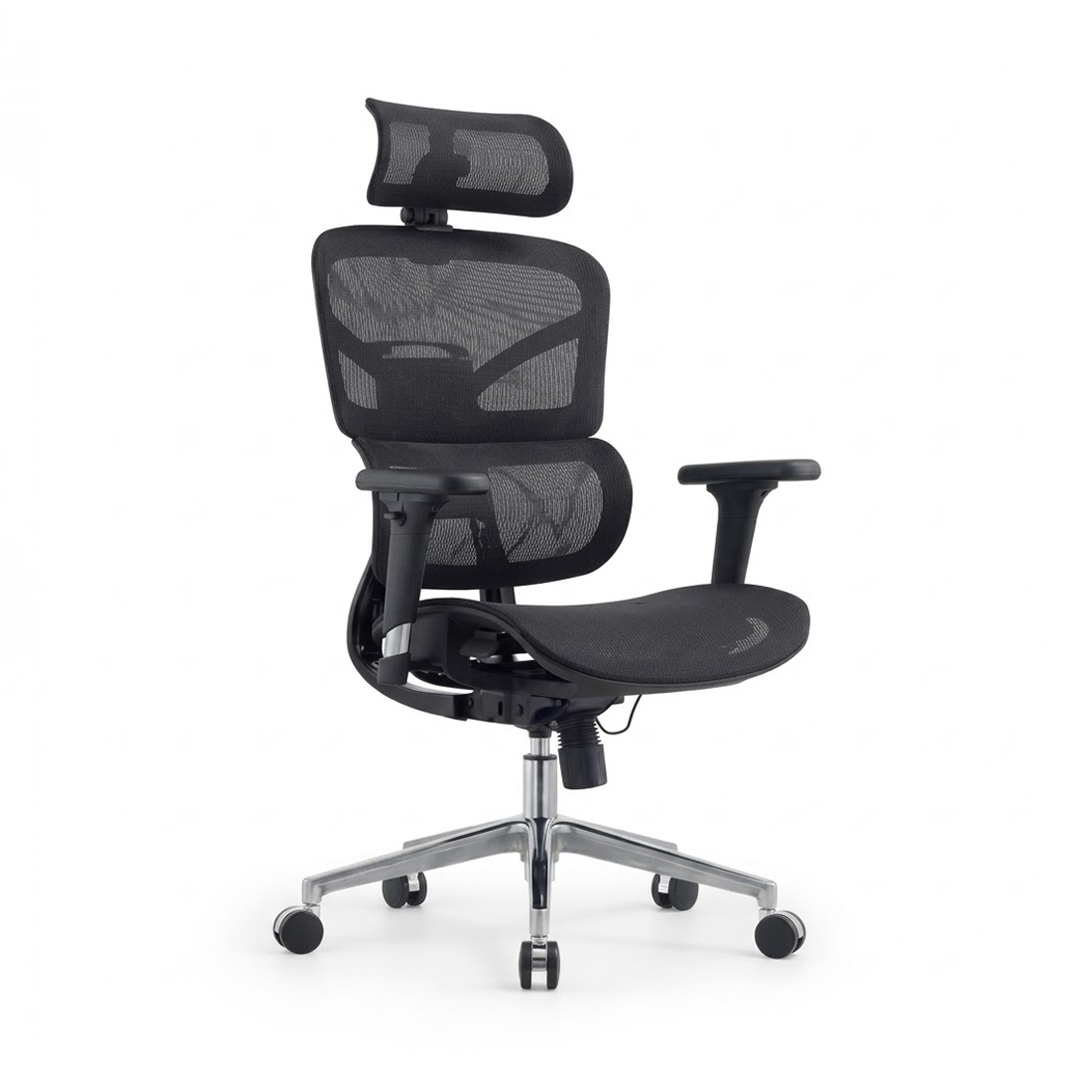 High Back Mesh Office Chair ZS-J7-HG – 3D Headrest & Sliding Seat