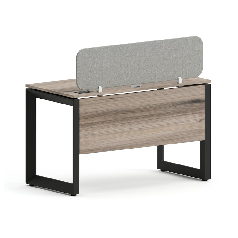 Single Person Workstation ZS-WS-1PLN-Loop – Custom Office Workstation