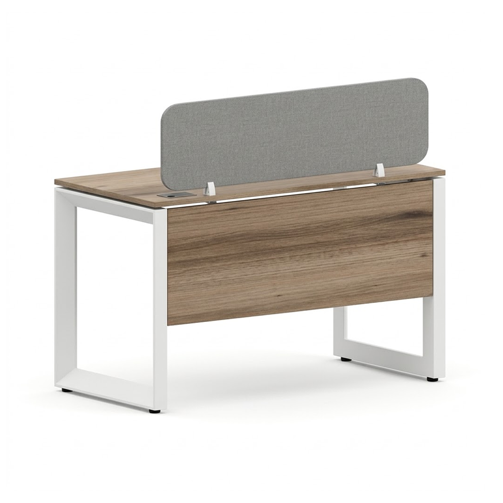 Single Person Workstation ZS-WS-1PLN-Loop – Custom Office Workstation