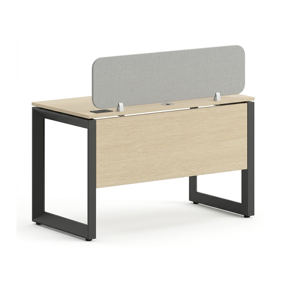 Single Person Workstation ZS-WS-1PLN-Loop – Custom Office Workstation