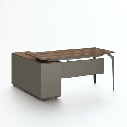 Executive Desk ZS-DG08-DO1 – Modular Side Return Desk