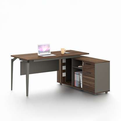 Executive Desk ZS-DG08-DO1 – Modular Side Return Desk