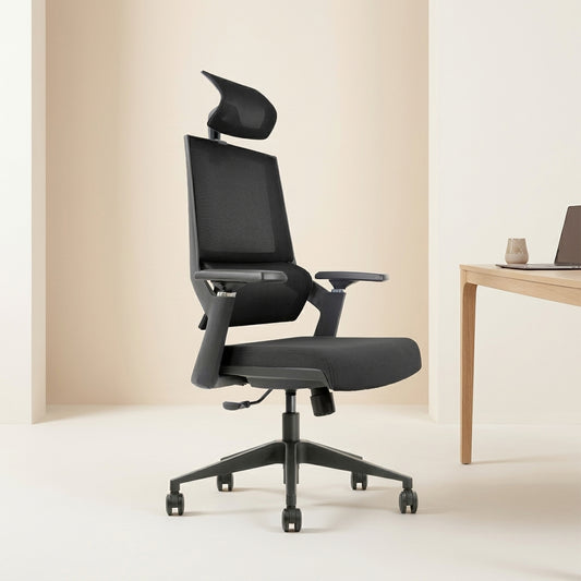 High Back Mesh Chair ZS-K7-H – Ergonomic Office Chair with Adjustable Headrest
