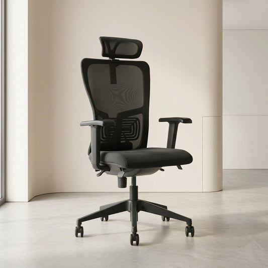 High Back Mesh Office Chair ZS-K5-H – Ergonomic Chair with Adjustable Lumbar Support