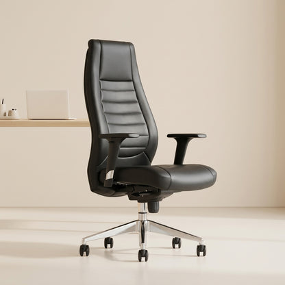 High Back Leather Chair ZS-1802-H – Black Executive Chair