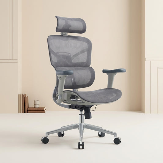 High Back Mesh Office Chair ZS-J7-HG – 3D Headrest & Sliding Seat