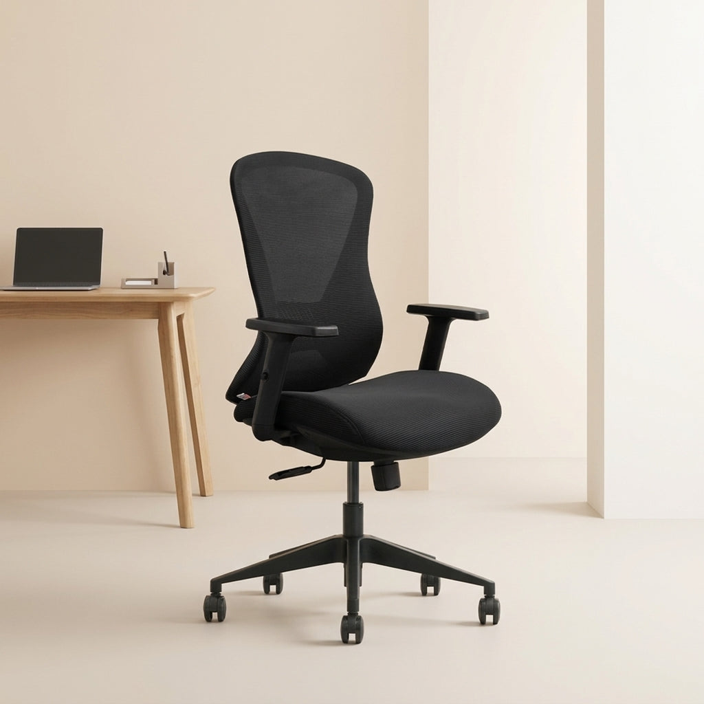 Medium Back Mesh Office Chair ZS-GK2-M – Adjustable Lumbar & TPU Arms