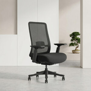 ZS-V1-MSL Medium Back Mesh Chair with Sliding Mechanism