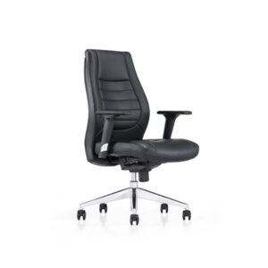 Black leather executive office chair Abu Dhabi