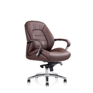 Brown leather swivel chair Abu Dhabi